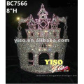 Tiaras de cristal de strass